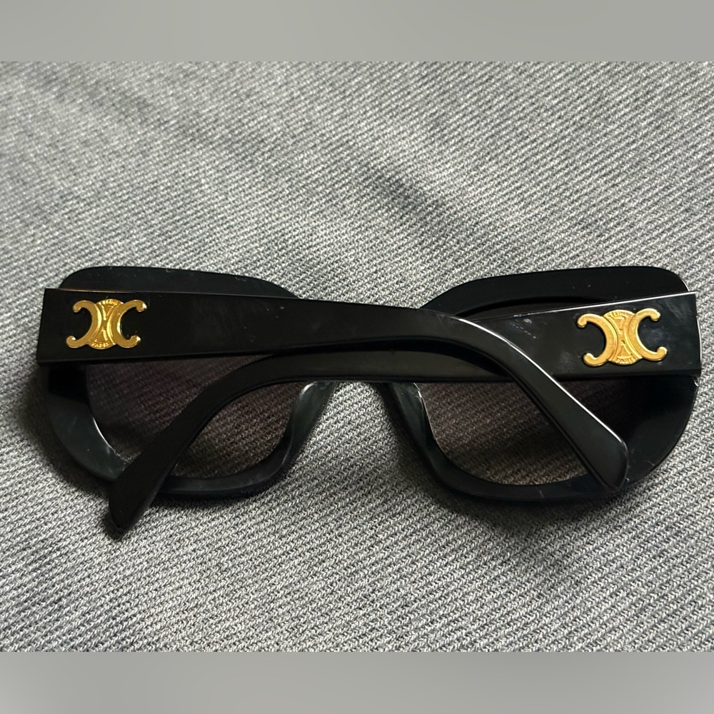 Celine Black and Gold sunglasses